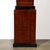 Art Deco Skyscraper Style Grandfather Clock in Walnut With Black Lacquer Accents For Sale - Image 4 of 13