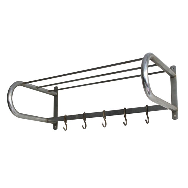 Modernist Tubular Steel Coat Hanger from Hynek Gottwald, 1920s For Sale - Image 9 of 9