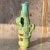 Late 20th Century Vintage Boho Signed Hand Made Studio Pottery Vase For Sale - Image 5 of 7