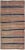 Peach Vintage Kilim Handmade Flatweave Striped Wool Runner For Sale - Image 10 of 10