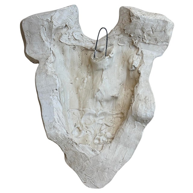 Mid 20th Century Sculpture of Male Torso Wall Hanging For Sale - Image 4 of 5