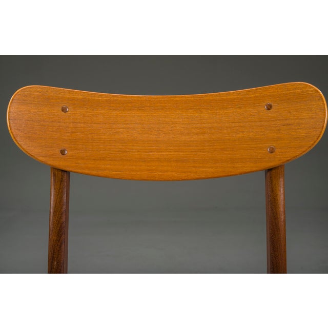 Mid-Century Danish Dining Chair with Leather Upholstery from Farstrup, 1960s For Sale - Image 9 of 10