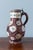 Manganese Floral Pewter Mounted Jug from Brussels Faience, 1700s For Sale - Image 11 of 11