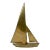 Vintage MCM Brass Sailboat Dolbi Cashier Attributed For Sale