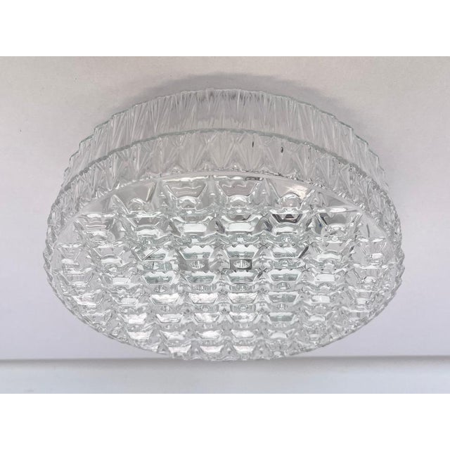 Mid-Century Glass Wall Lamp, 1970s For Sale - Image 6 of 9