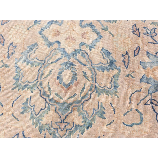 Textile Delicately Rendered Antique North Indian Rug For Sale - Image 7 of 8