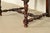 Berkey & Gay Style Antique English Jacobean Carved Walnut Library Chair, Circa 1900 For Sale - Image 10 of 14