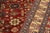 Beige Rustic Super Kazak Red/Beige Wool Rug - 4'1'' X 5'10'' For Sale - Image 8 of 10