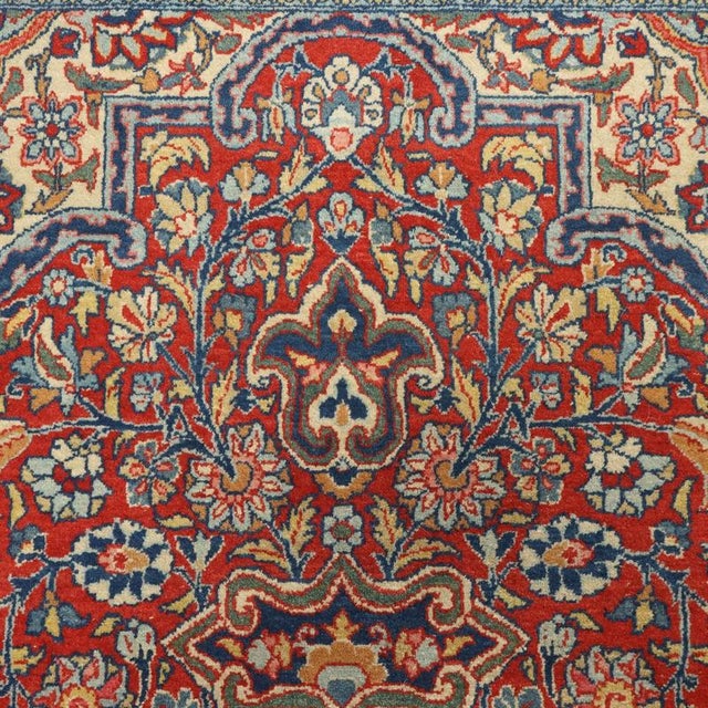 Middle Eastern Tappeto Keshan Rug For Sale - Image 5 of 9