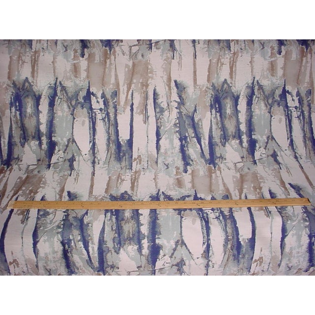 45/8y Zoffany Harlequin 131369 Takara Indigo Denim Drapery Upholstery