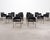 Modern Set of Twelve Karl Friedrich Forster Texas Leather Dining Armchairs For Sale - Image 3 of 18
