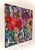 Textile Chic and Bold Modern Abstract Painting For Sale - Image 7 of 9
