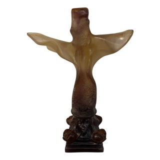 Leibnitz Cross by Salvador Dali for Daum Nancy, 1974 For Sale