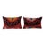 Suzani Pillow Cases Fashioned From a Vintage Suzani- A Pair For Sale