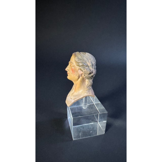 Head of a Neapolitan Nativity Scene Puppet, Late 18th Century For Sale - Image 4 of 13