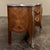 19th Century French Louis XV Marble Top Marquetry Commode For Sale - Image 4 of 12