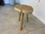 Rustic Spruce Wood Stool For Sale - Image 5 of 16