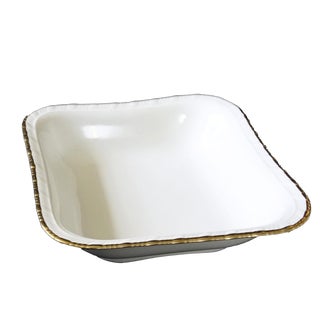 Large Deep Square Serving Plate from Rörstrand For Sale