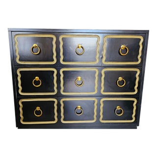 Dorothy Draper Espana Style Hollywood Regency Chest Dresser For Sale