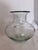 Blenko Retro, Gorgeous, Large Blenko Heavy Clear Art Glass Vase 9.25” With Original Label For Sale - Image 4 of 4