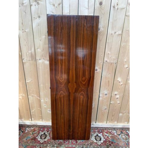 Art Deco Folding Screen in Walnut Veneer For Sale - Image 6 of 8
