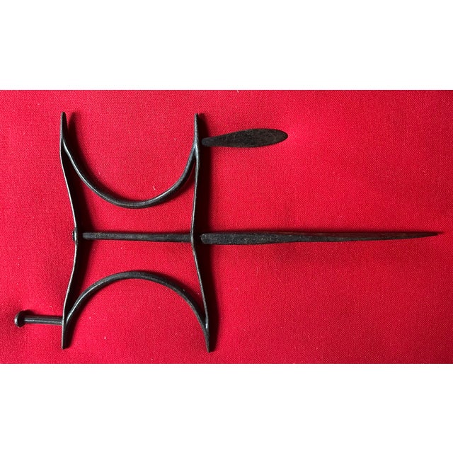 Antique 19th Century English Victorian Wrought Iron Garden Flower Bed Edging Tool For Sale - Image 16 of 16