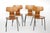 3103 Hammer Chairs in Teak by Arne Jacobsen for Fritz Hansen, 1960s, Set of 4 For Sale - Image 13 of 13