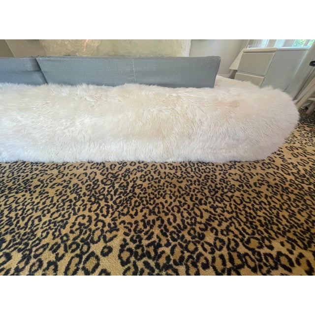 Contemporary Restoration Hardware Yeti Sheepskin King Size Ivory