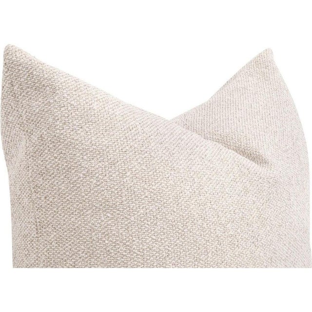 Transitional Basic Performance Fabric Essential Lumbar Pillows- Set of 2 For Sale - Image 3 of 4