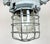 Industrial Grey Bunker Ceiling Light with Iron Cage from Elektrosvit, 1970s For Sale - Image 4 of 18