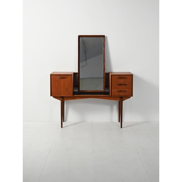 Brown Dressing Table by Svante Skogh for Slutarps, 1950s For Sale - Image 8 of 8