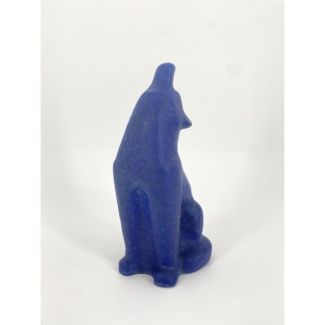 Wolf Figure by Dietmar Liedke / Karlsruhe Majolika for VW Wolfsburg, 1989 For Sale - Image 3 of 12