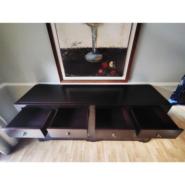 Chinese Henredon Ming Buffet Sideboard Credenza From the Acquisitions Collection. For Sale - Image 3 of 18