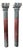 1930s Vintage Painted and Heavily Carved Teak Wood Columns With Lions - a Pair For Sale