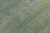 Modern Hand-Knotted Gabbeh Wool Rug – Variegated Teal & Sage Abrashed Design For Sale In New York - Image 6 of 8