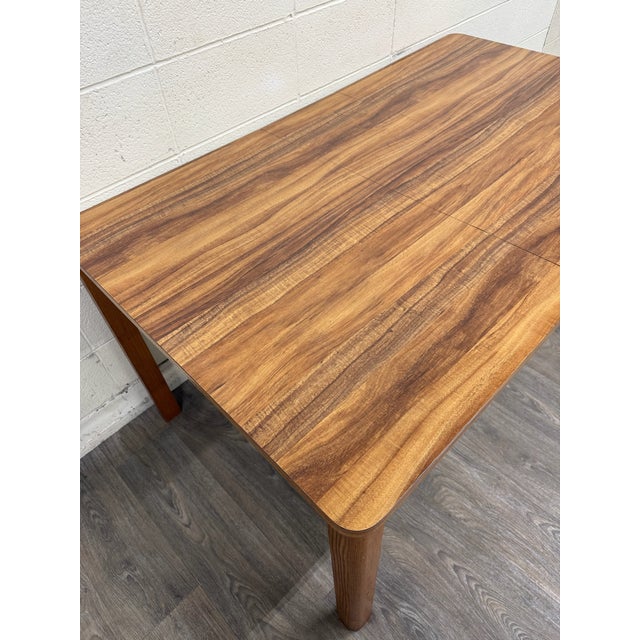Vintage MCM Mid Century Danish Modern Style Dining Table For Sale - Image 10 of 10