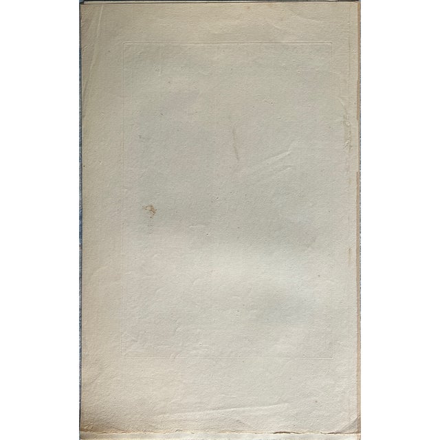 Printmaking Materials Mid 19th Century Etching Reproduction of Two Cathedral Diptyques by French Artist Nicolas Xavier Willemin For Sale - Image 7 of 7