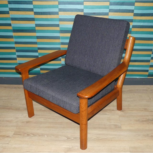 Lounge Chair in Teak by Juul Kristensen, 1970s For Sale - Image 4 of 10
