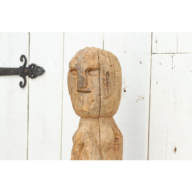 Ancient Tribal Statue From Nepal For Sale - Image 4 of 13