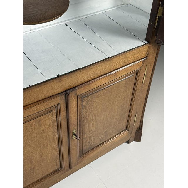 Belgian Oak Display Bookcase For Sale - Image 3 of 18