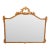 Large Gold French Louis XV Style Beveled Glass Mirror Possibly Friedman Brothers For Sale