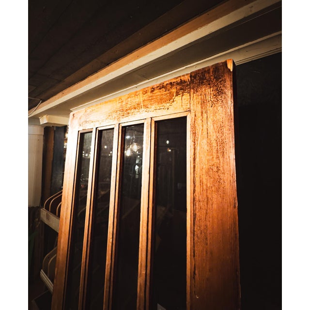 Mid-Century Hand Carved Wooden Door For Sale - Image 15 of 15