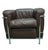 Metal LC2 Leather Chairs by Le Corbusier, 1965, Set of 2 For Sale - Image 7 of 18