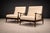 Wood Brazilian Modern Pair of “Canoa” Armchairs in Rosewood & Leather, Liceu De Artes, 1960s For Sale - Image 7 of 14