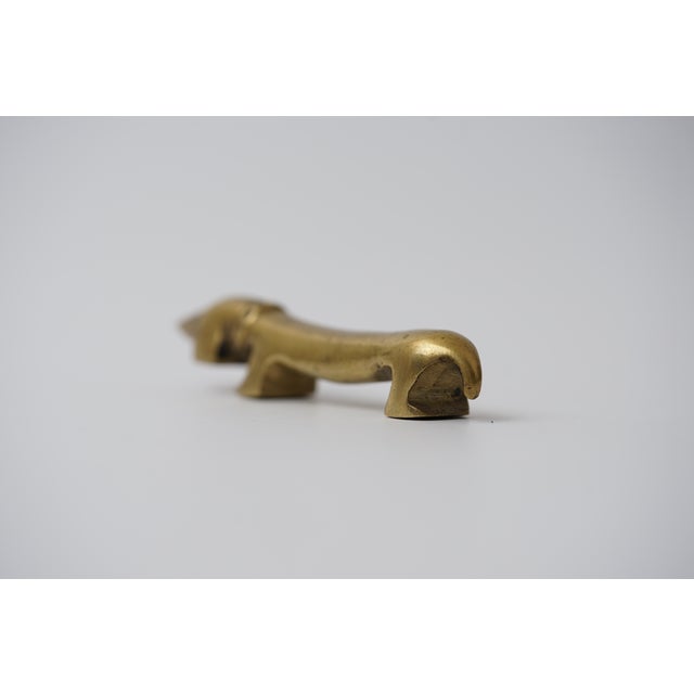 Vintage Brass Dachshund Bottle Opener by Walter Bosse for Herta Baller, 1950s For Sale - Image 6 of 10