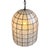 Capiz Shell Bell Pendant Light Medium For Sale - Image 4 of 13
