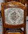 American Beautiful Vintage/Antique Victorian-Style Folding Rocking Chair With Needlepoint Tapestry! For Sale - Image 3 of 10