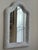 20th Century White Wicker Wall Mirror For Sale In Baltimore - Image 6 of 12