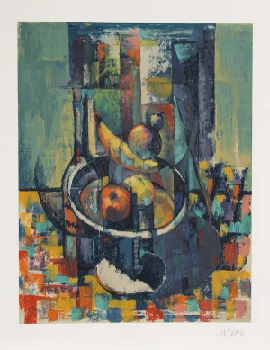 Bob Guccione, "Still Life," Lithograph