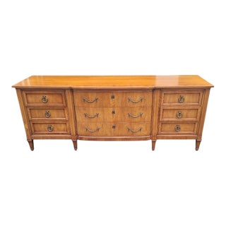 1950s Elegant Long Continental French Style Dresser For Sale